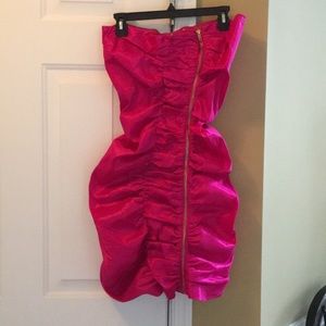 Hot Pink Calvin Klein dress